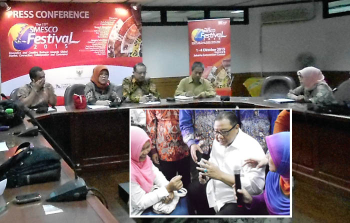 Menteri Puspayoga Dijadwalkan Buka SMESCO Festival 2015 Kamis Siang